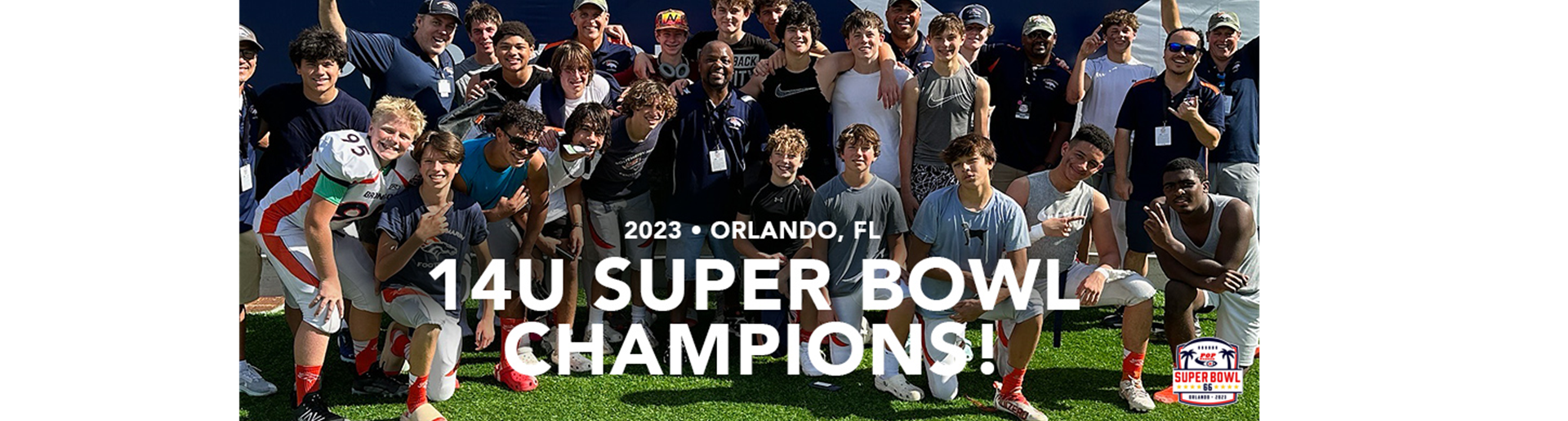 2023 14U Super Bowl Champions!